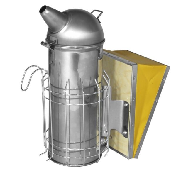 Affumicatore America In Acciaio Inox - Altezza 300 Mm, Ø 100 Mm.