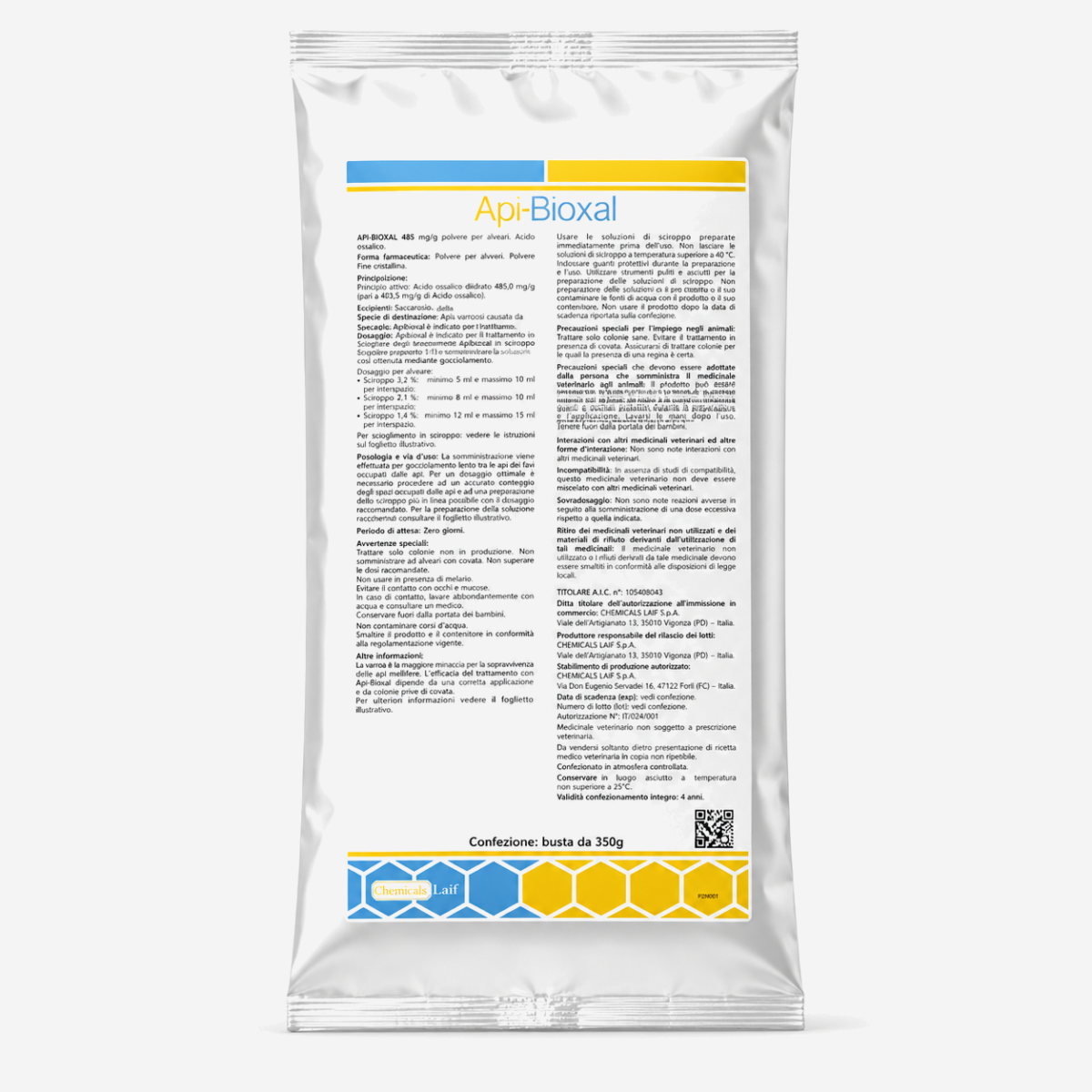 Api-Bioxal Polvere per Alveare conf. 350 gr