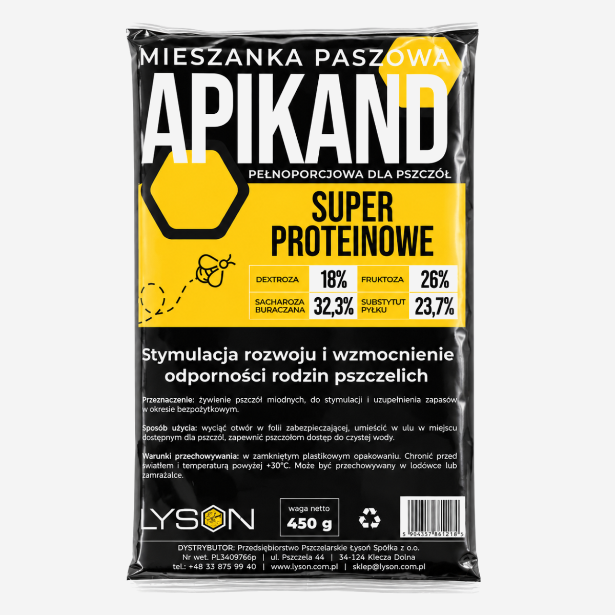 Candito per nutrizione api Super Proteico conf. da 5pz,4 kg