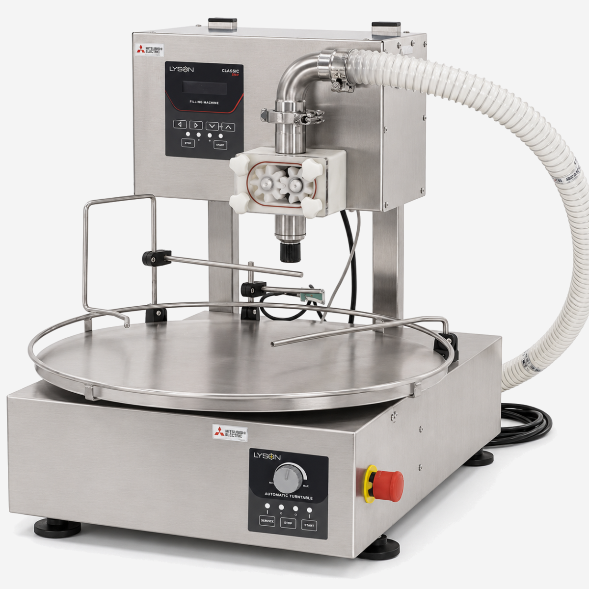 Dosatrice per miele con modulo ingranaggi, con mini tavolo girevole – CLASSIC