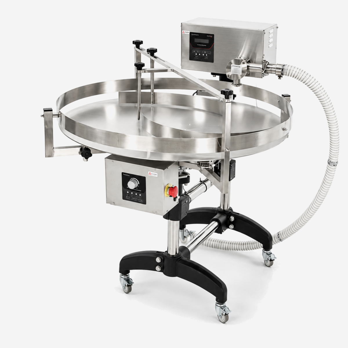 Dosatrice per miele con ruote e tavolo girevole automatico – CLASSIC