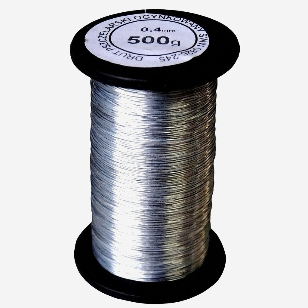Filo per telai 0,4 mm (500 gr), zincato