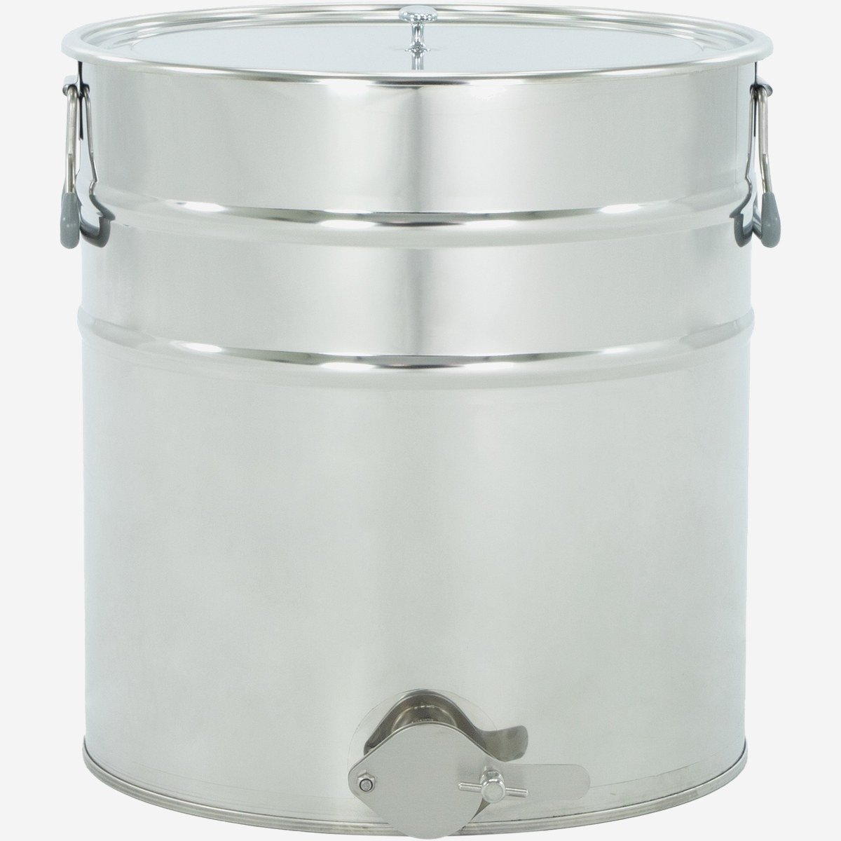 Maturatore in Acciaio inox con maniglie 50 L / ~70 kg, rubinetto a taglio in Acciaio inox - CLASSIC