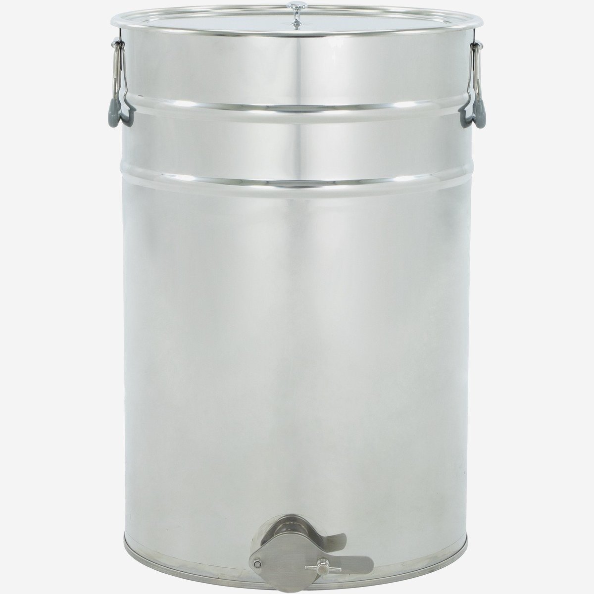 Maturatore in Acciaio inox con maniglie 70 L / ~100 kg, rubinetto a taglio in Acciaio inox - CLASSIC