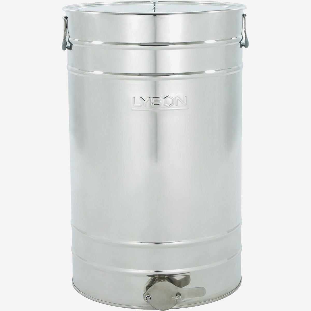 Maturatore in Acciaio inox con maniglie 150 L / ~210 kg, rubinetto a taglio in Acciaio inox - CLASSIC