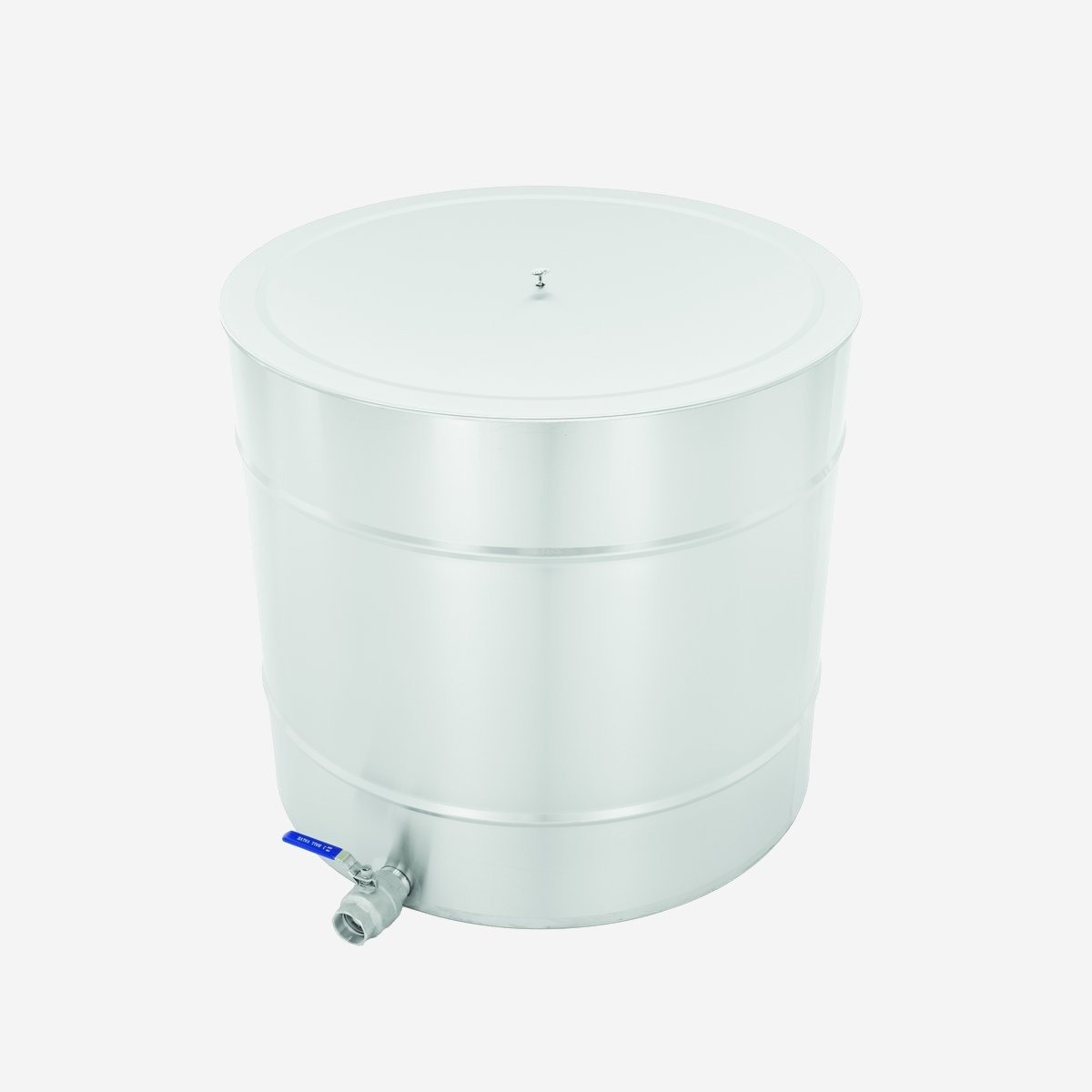 Maturatore in Acciaio inox da 1000 kg con rubinetto a sfera Acciaio inox da 2"