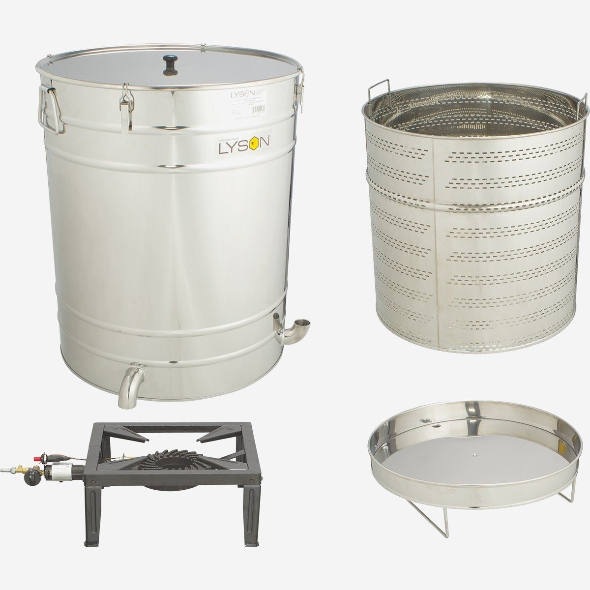 Sceratrice a maturatore in Acciaio inox da 200 L – versione eco