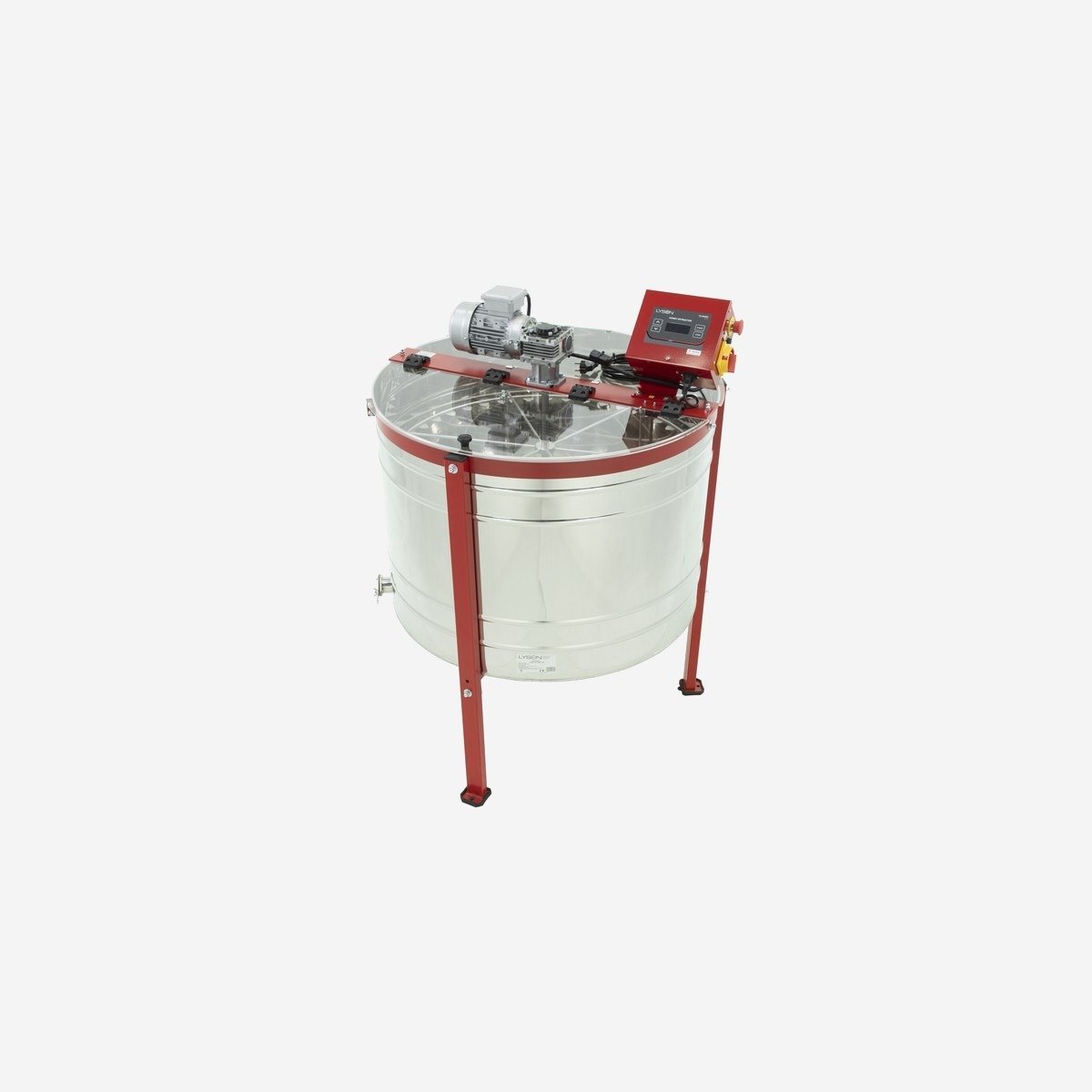 Smielatore radiale 42 favi Dadant 1/2, Ø900 mm, motore TOP, controller Automatico – CLASSIC