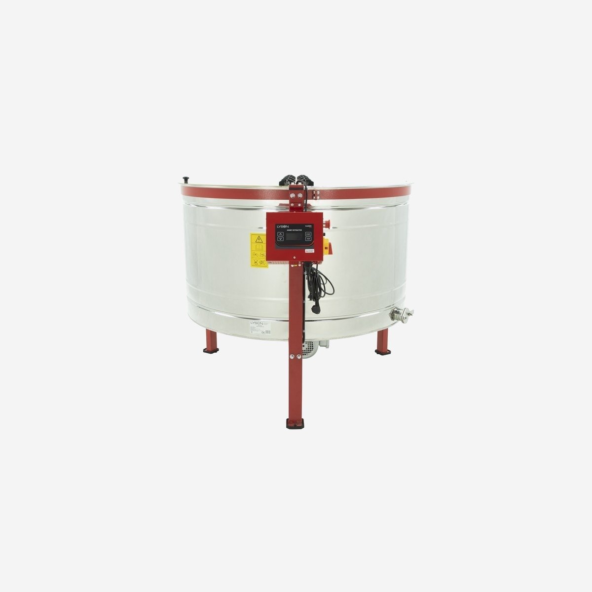 Smielatore radiale 56 favi Dadant 1/2, Ø1200 mm, motore sotto, controller Automatico – CLASSIC