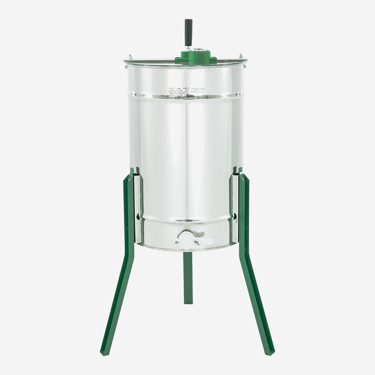 Smielatore tangenziale a 2 telai Ø420 mm, telaino: 2/4 Dadant, manuale – SAXO