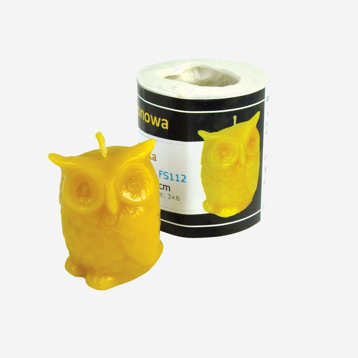 Stampo in silicone - Gufo