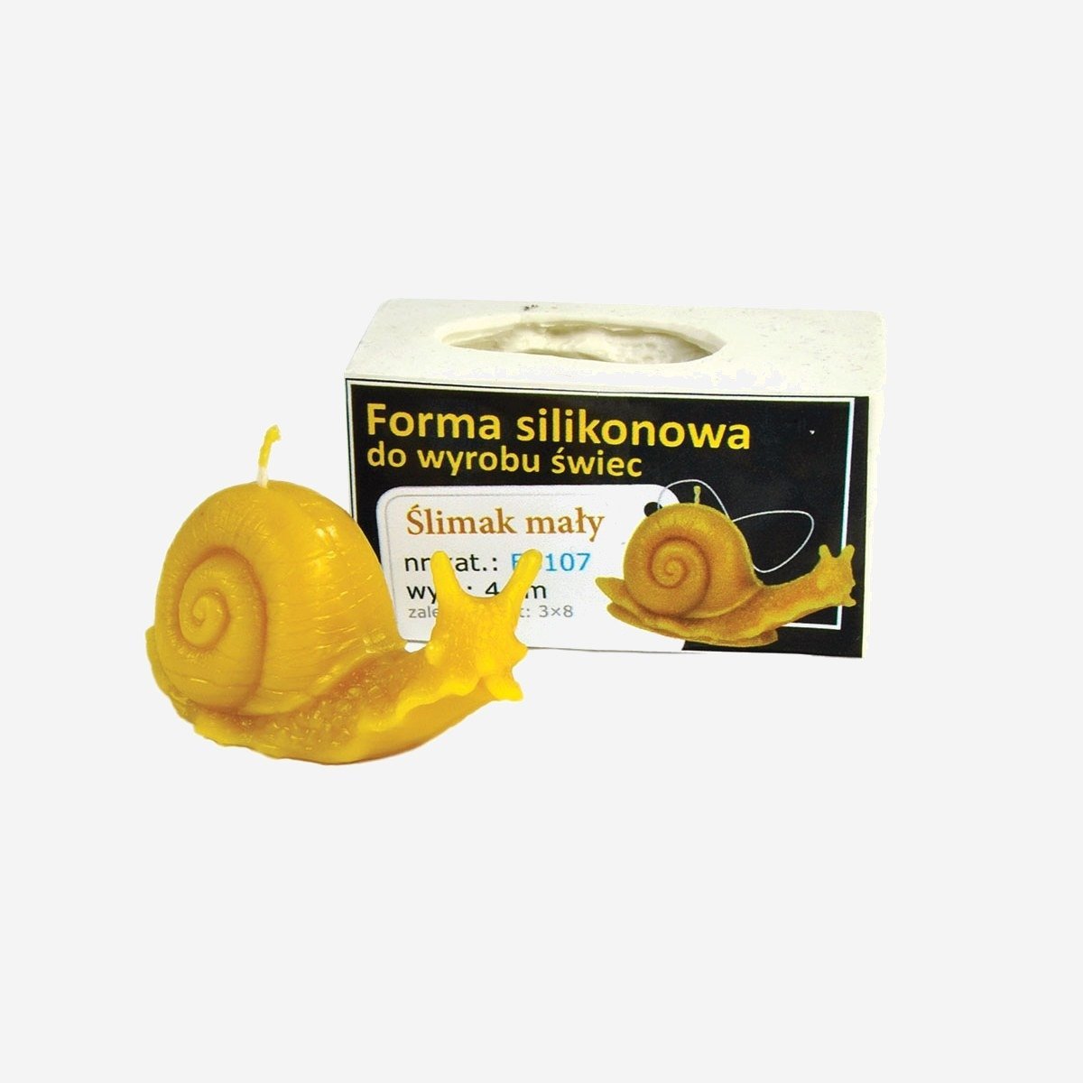 Stampo in silicone - Lumaca, piccola