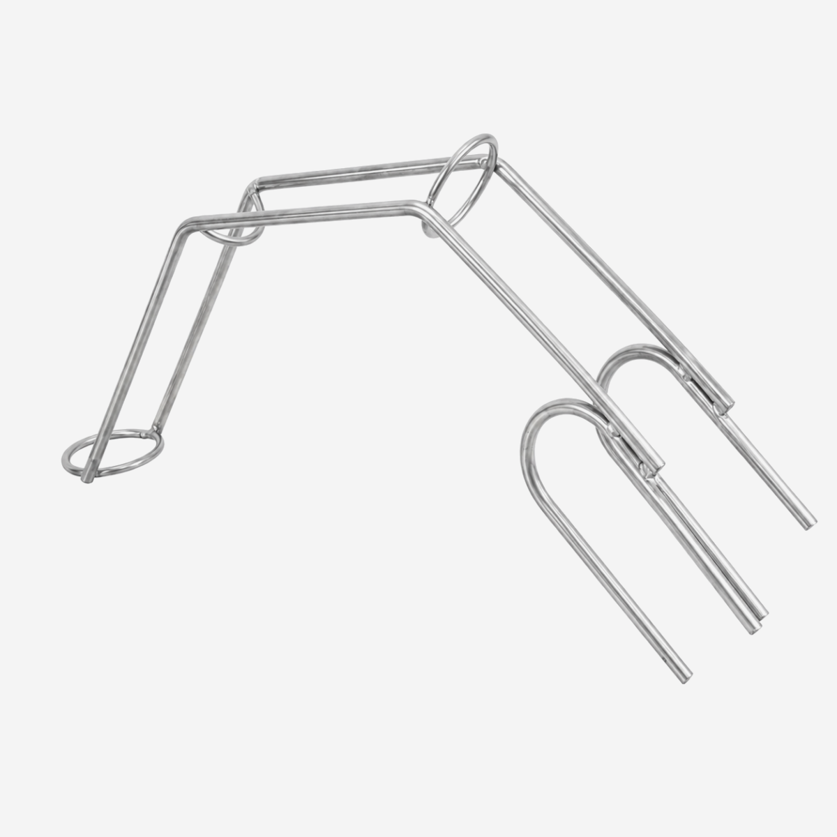 Terminale per tubo, Acciaio inox, Ø40 mm