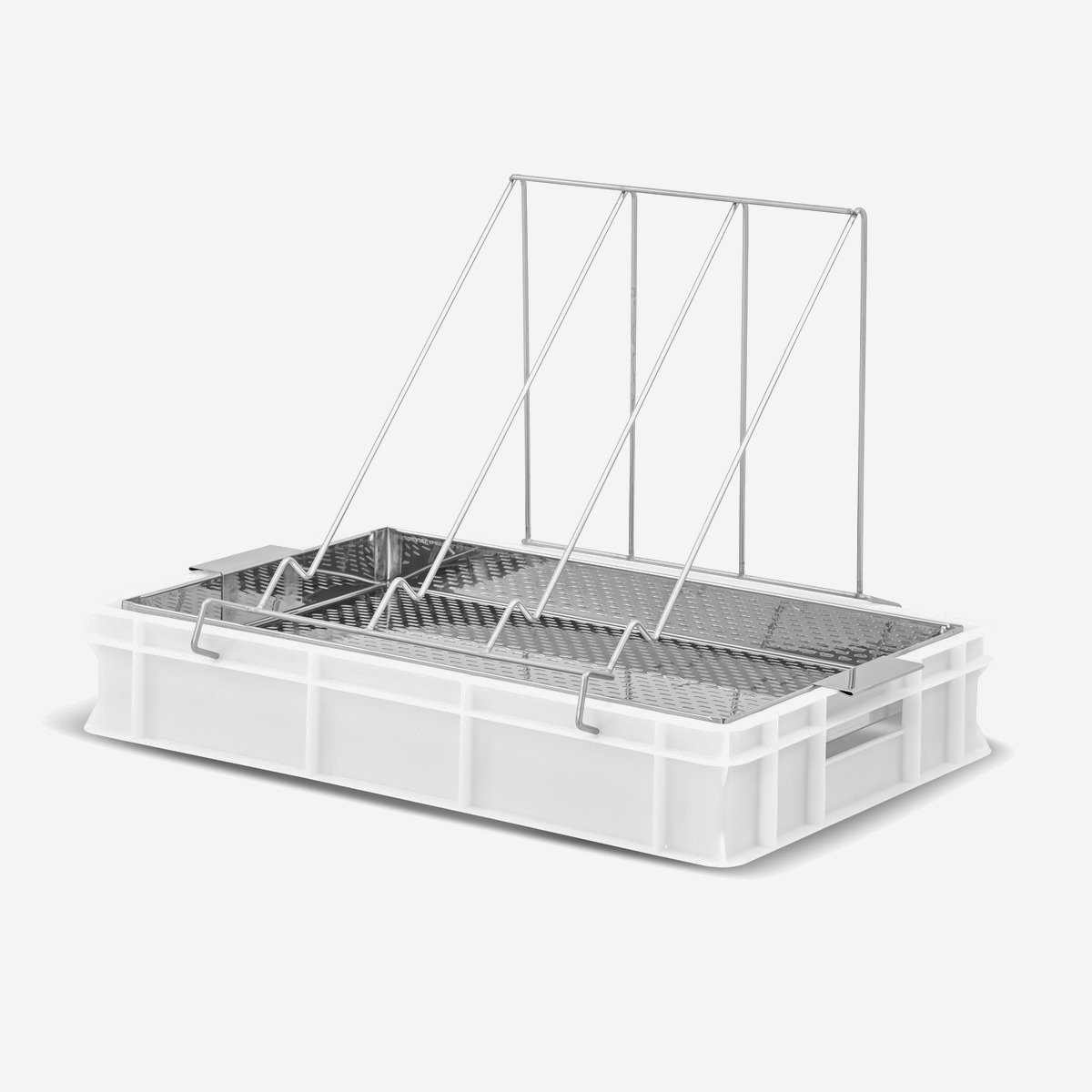 Vassoio disopercolatore (H=100 mm, setaccio Acciaio inox)