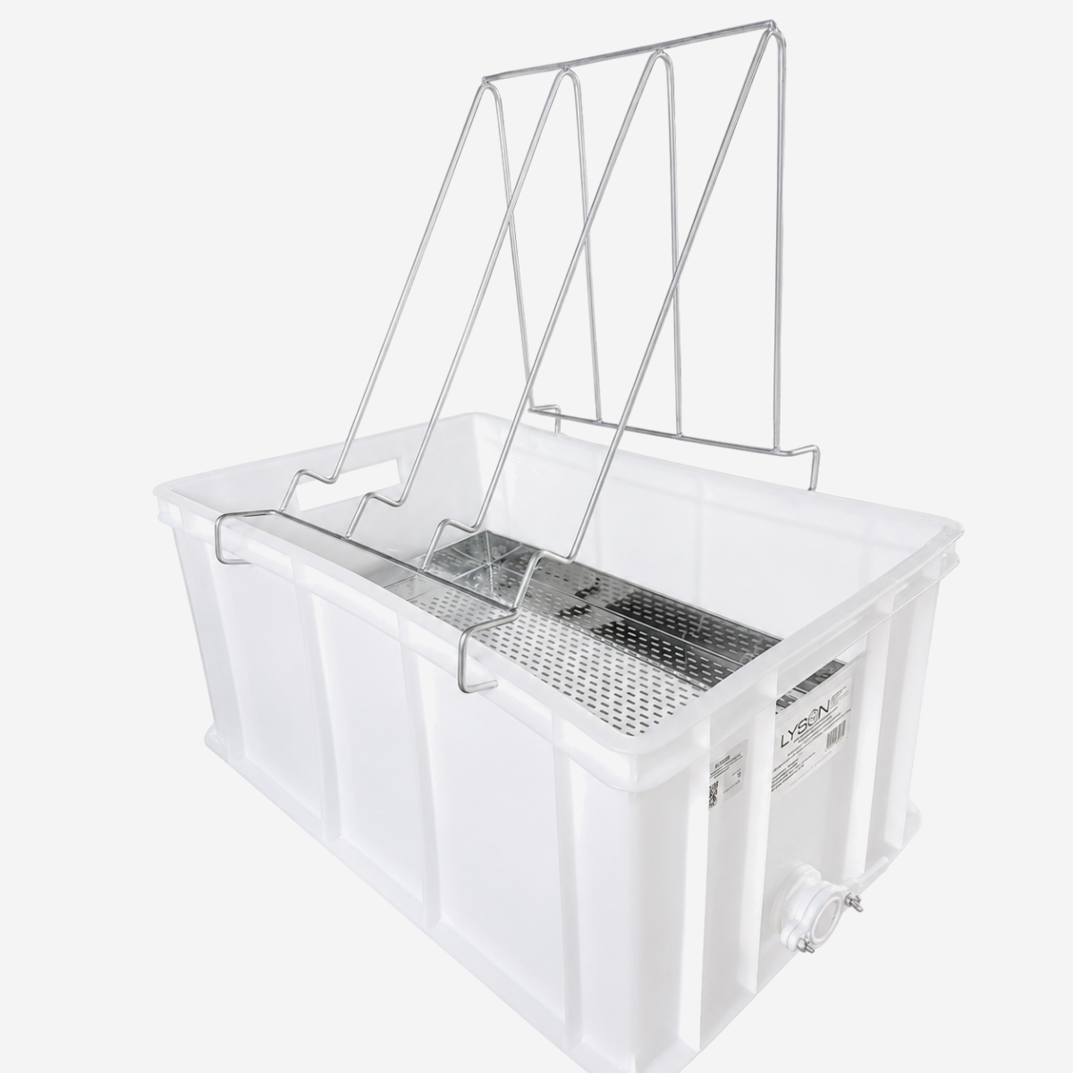 Vassoio disopercolatore (H=300 mm, setaccio Acciaio inox)