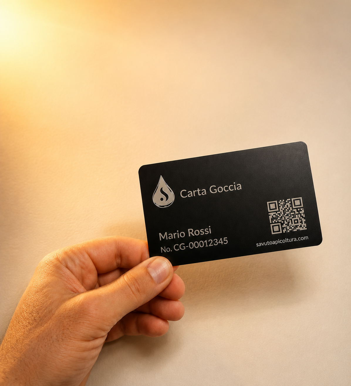 Carta Goccia — la carta fedeltà Savuto Apicoltura