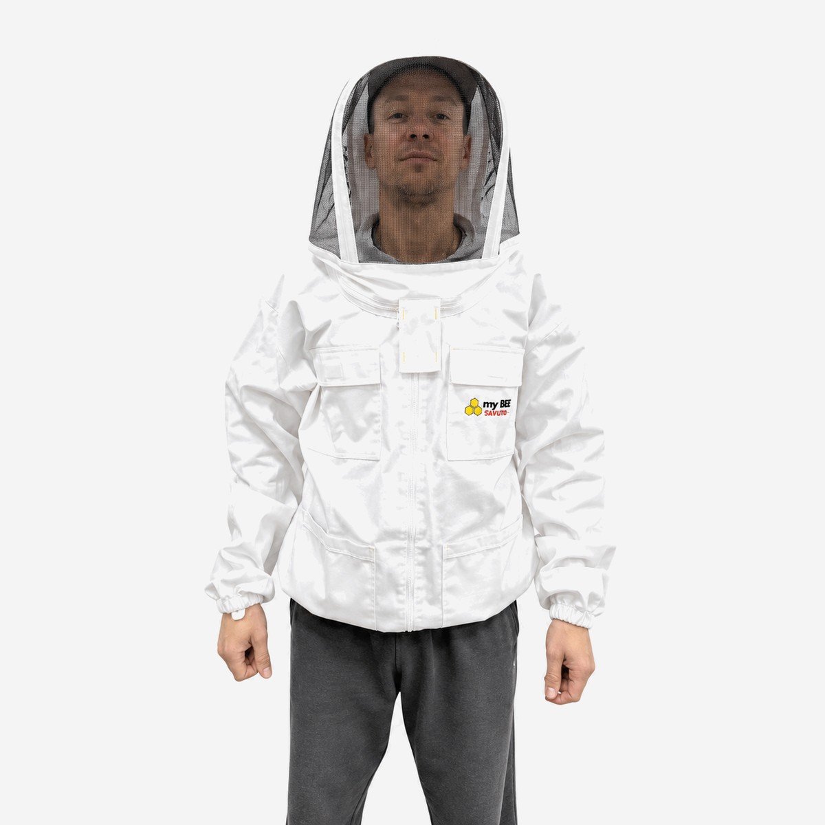 Camiciotto Completo Singola Zip Astro Bianco