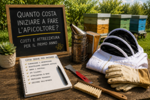 Quanto costa iniziare a fare l'apicoltore: attrezzatura necessaria per il primo anno