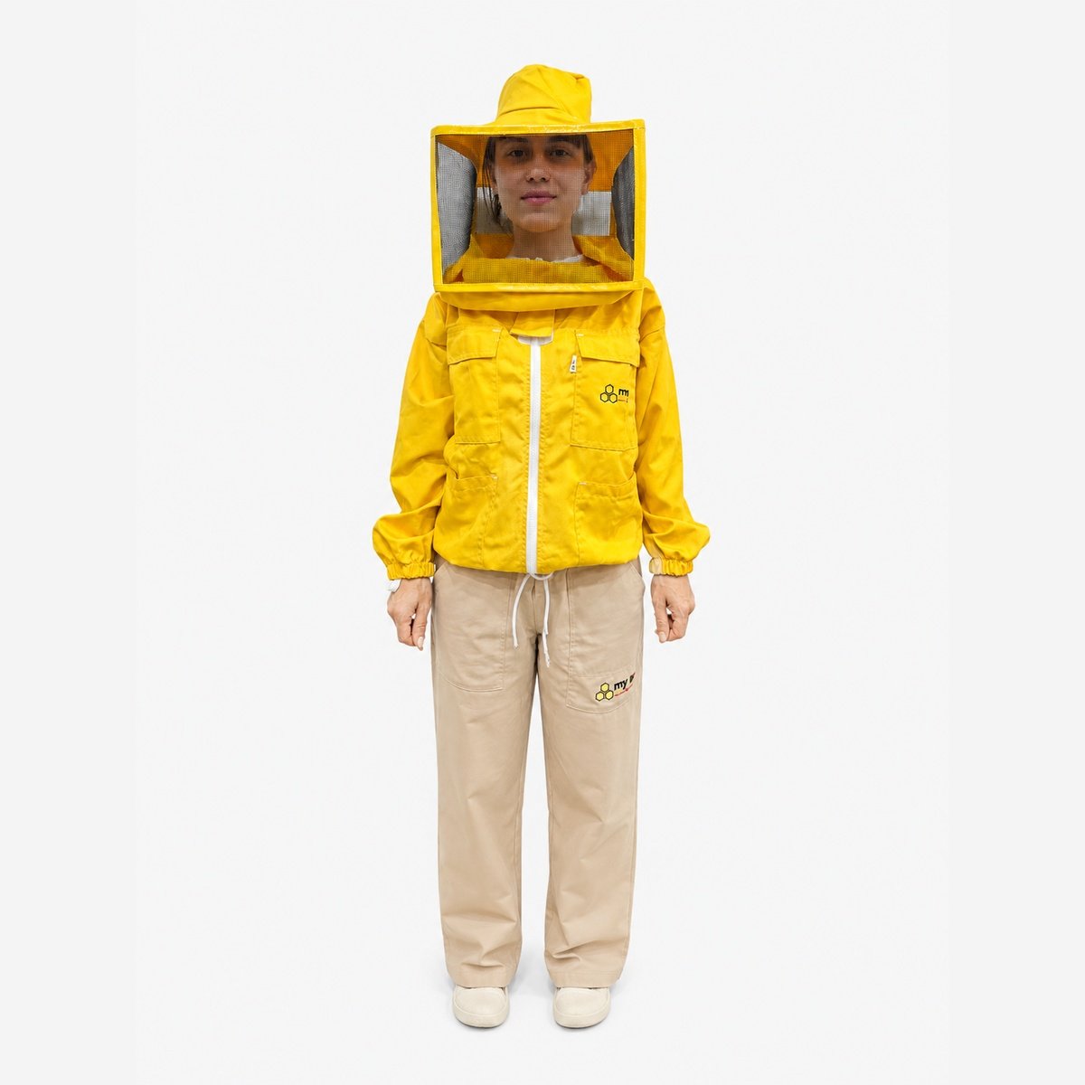 Camiciotto MyBee completo di Maschera Giallo