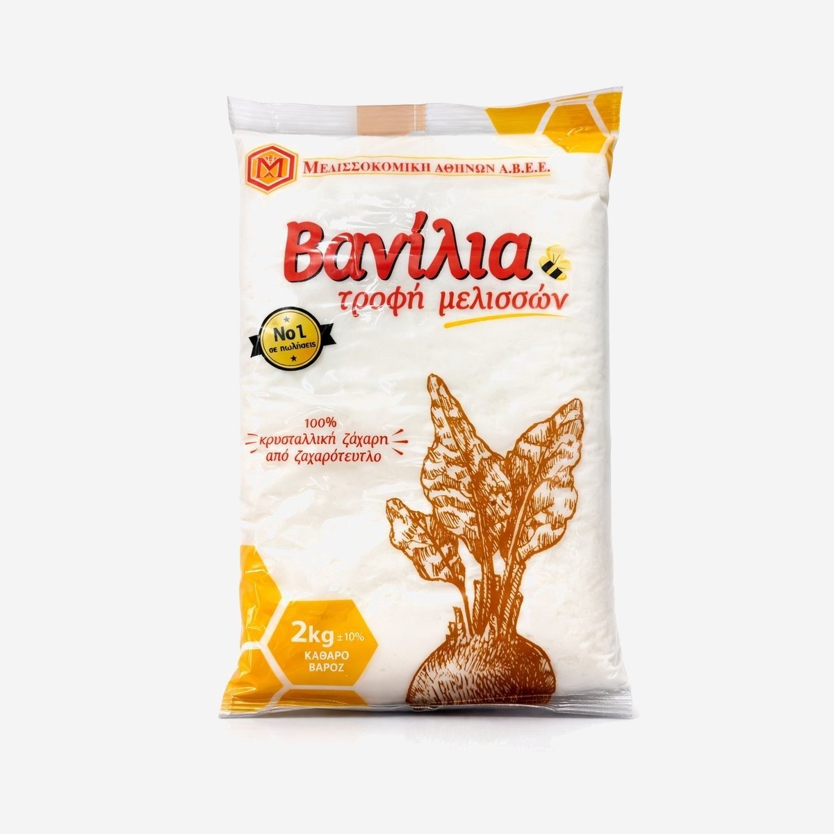 Candito per nutrizione api MRC VANILLA 20 kg ( 2kg x 10 buste)