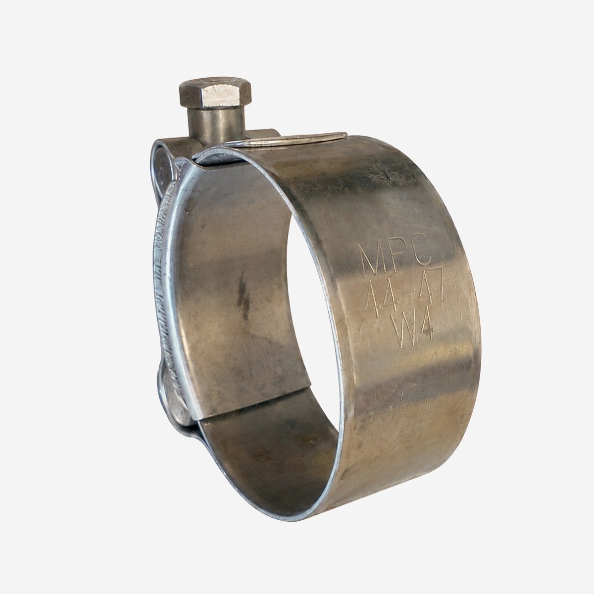 Fascetta Cravatta in acciaio inox per tubo da 44-47 mm