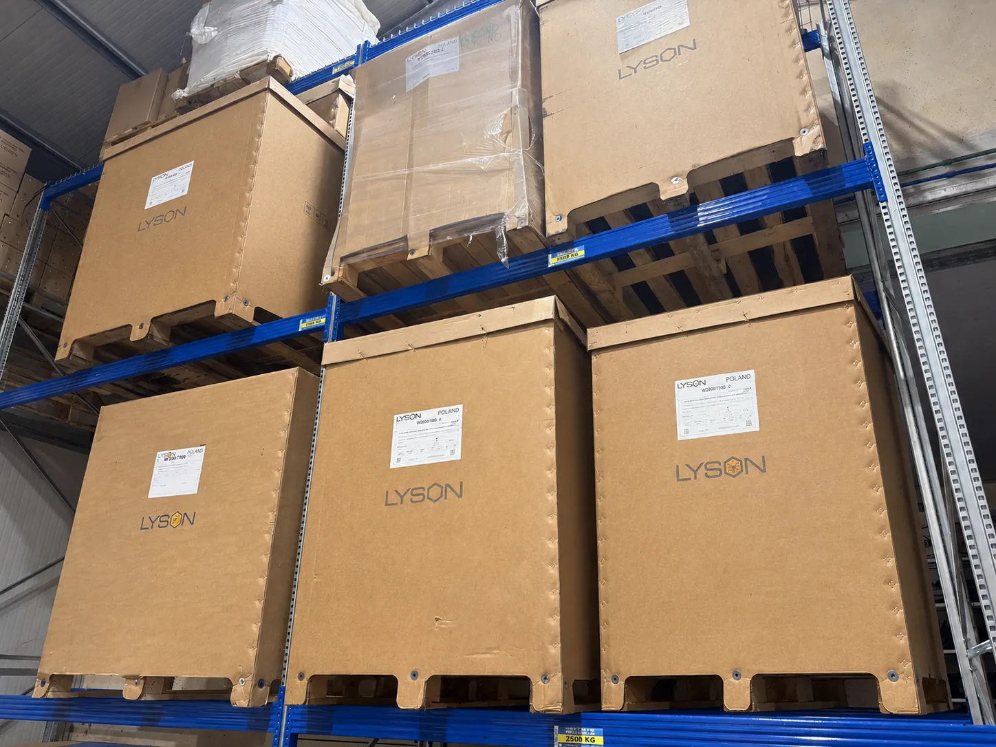 Scaffale prodotti Lyson Savuto