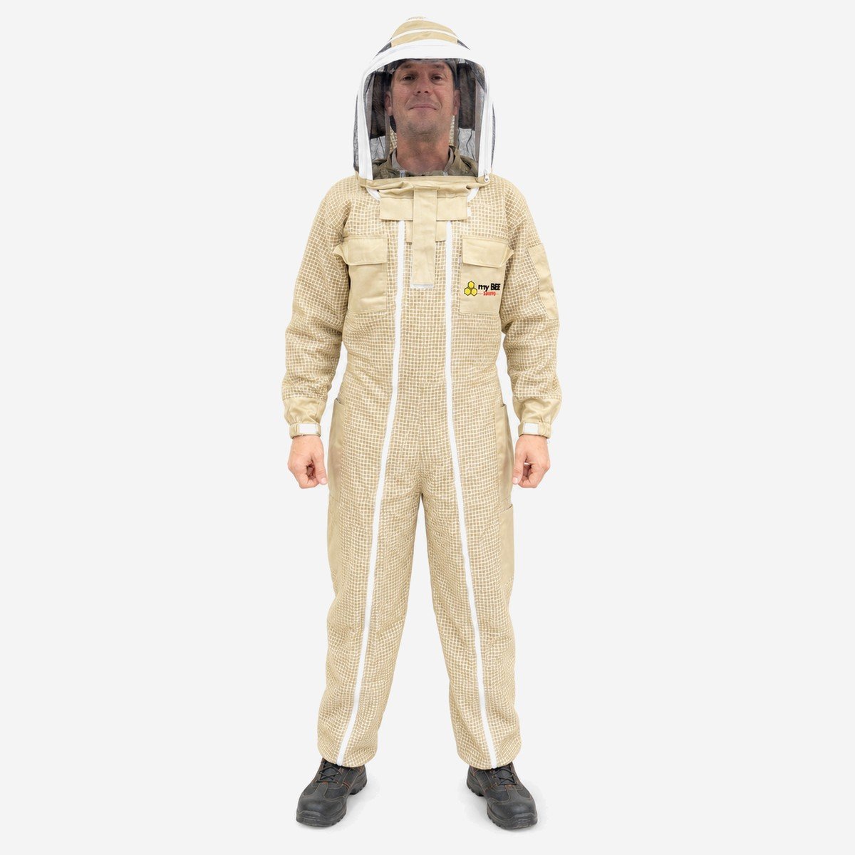 Tuta Completa Premium Ventilata Doppia Zip Astro Beige