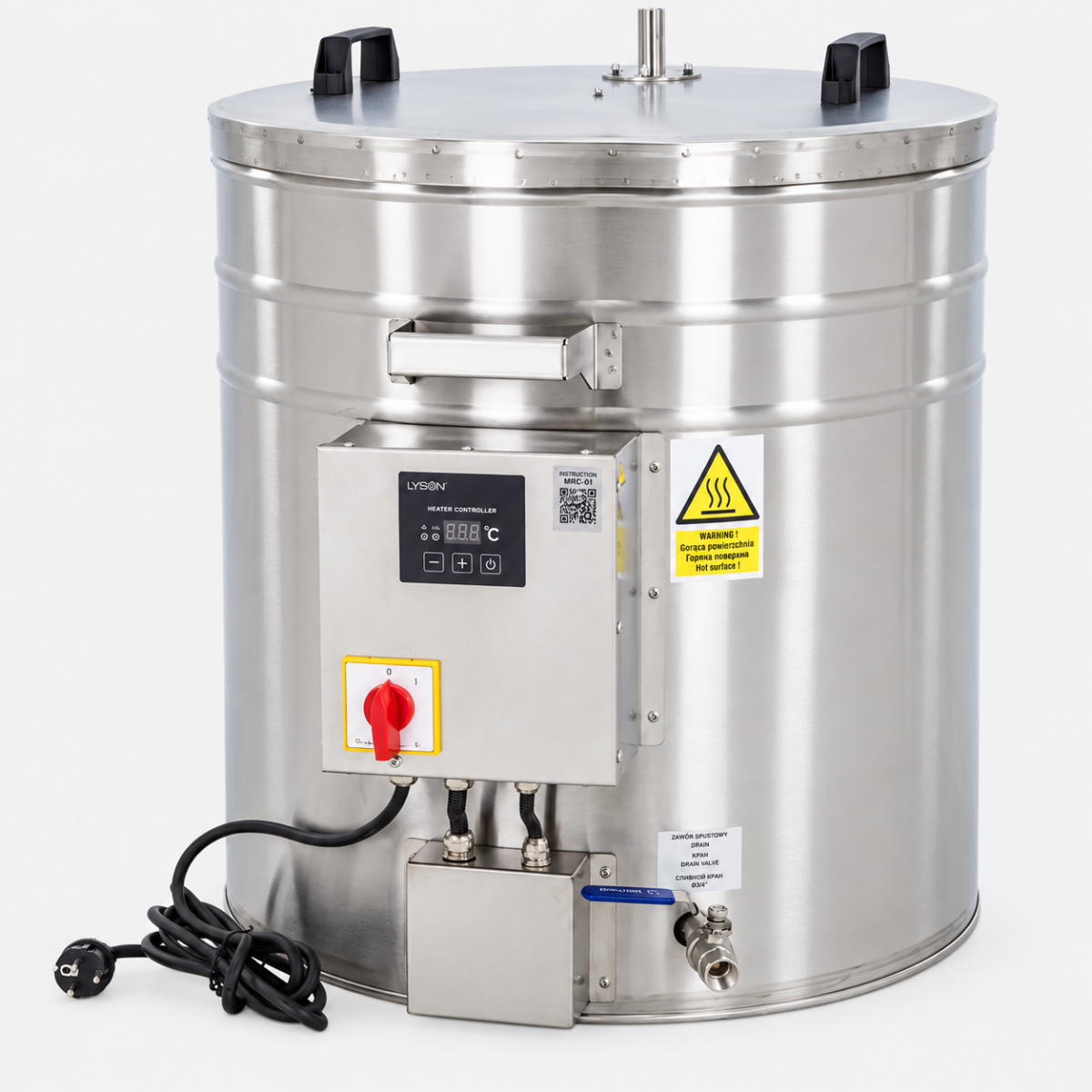 Fusore per Cera ad Acqua Calda 100 L – 2800W 230V