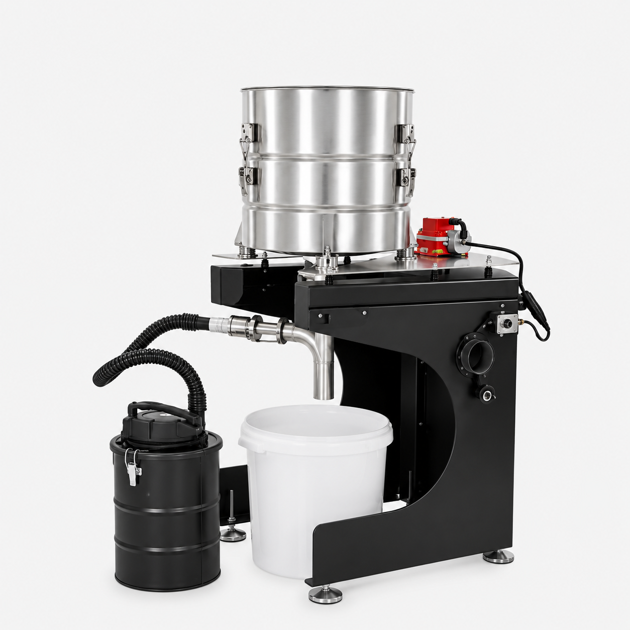 pulitore-vibrante-per-polline-80-kg-h-45-l-230v-1 Pulitore Vibrante per Polline 80 kg/h – Tramoggia 45 L 230V - immagine 1