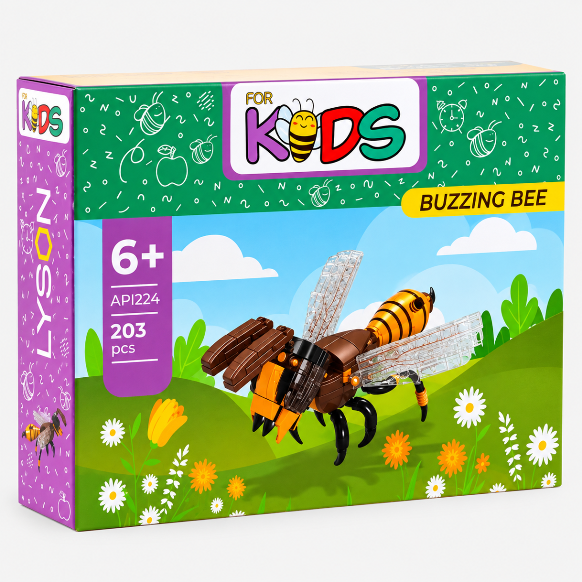 Ape – Set di Costruzioni Educativo 204 Pezzi