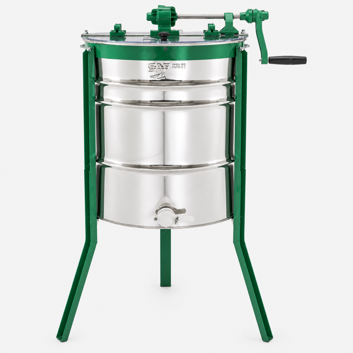 Smielatore Tangenziale Manuale 3/6 Favi Dadant Blatt e 3 Layens Ø525 mm – KADETT