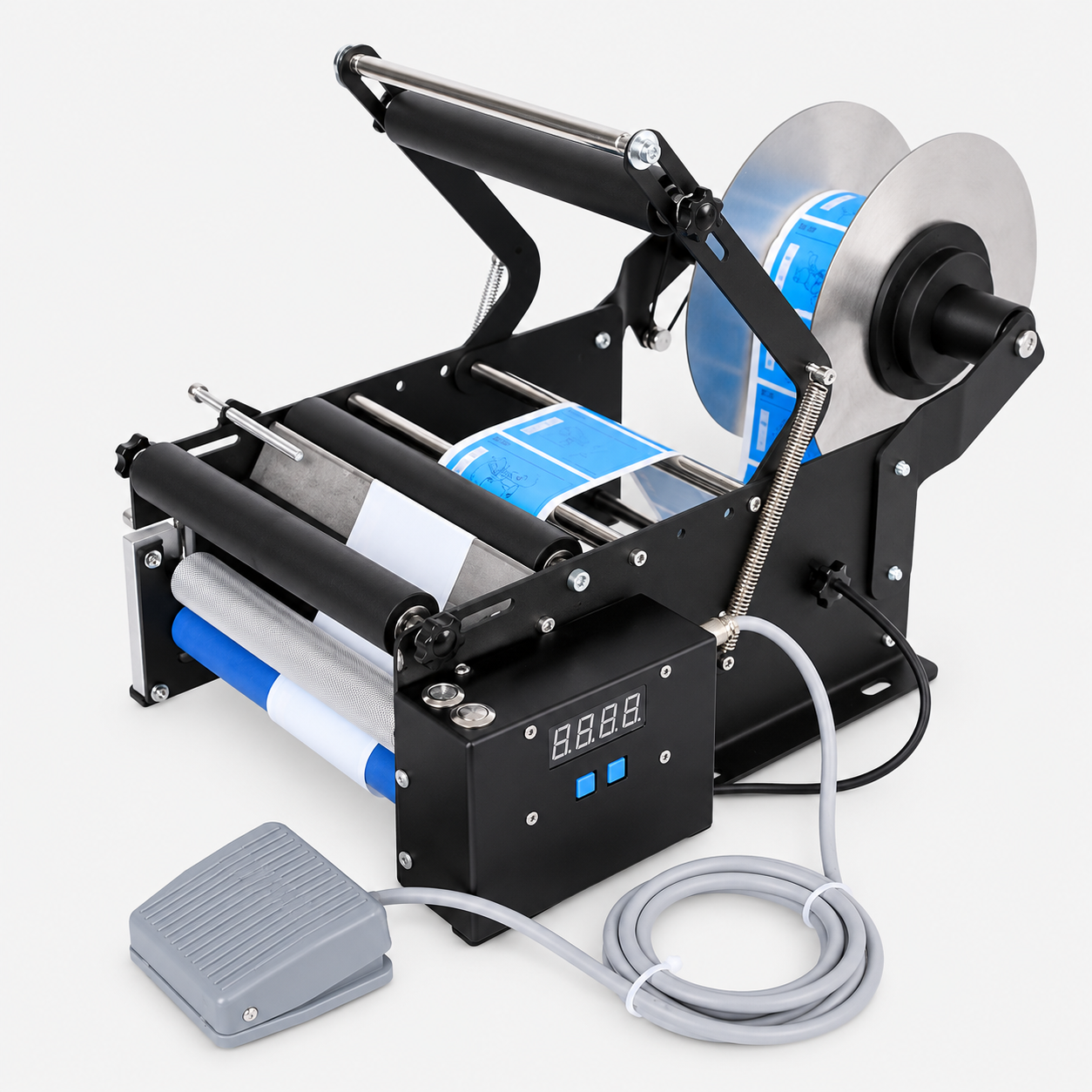 etichettatrice-elettrica-semiautomatica-fillomat-pro Etichettatrice Elettrica Semiautomatica FillOmat® PRO Ø20–100 mm - immagine 1