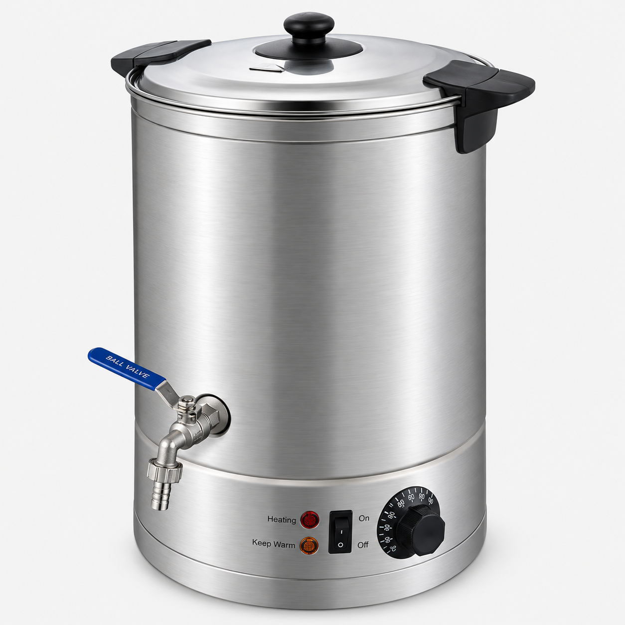 fusore-elettrico-a-bagnomaria-per-cera-20-l-2500w Fusore Elettrico a Bagnomaria per Cera 20 L – 2500W 230V RuBee® - immagine 1