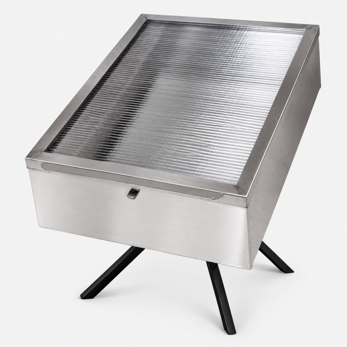 Sceratrice Solare RuBee® Jumbo in Acciaio Inox